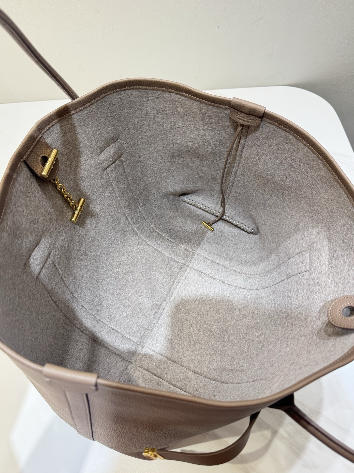 L0r0 P1ana Ghiera Shopper Bag-40*26*18CM