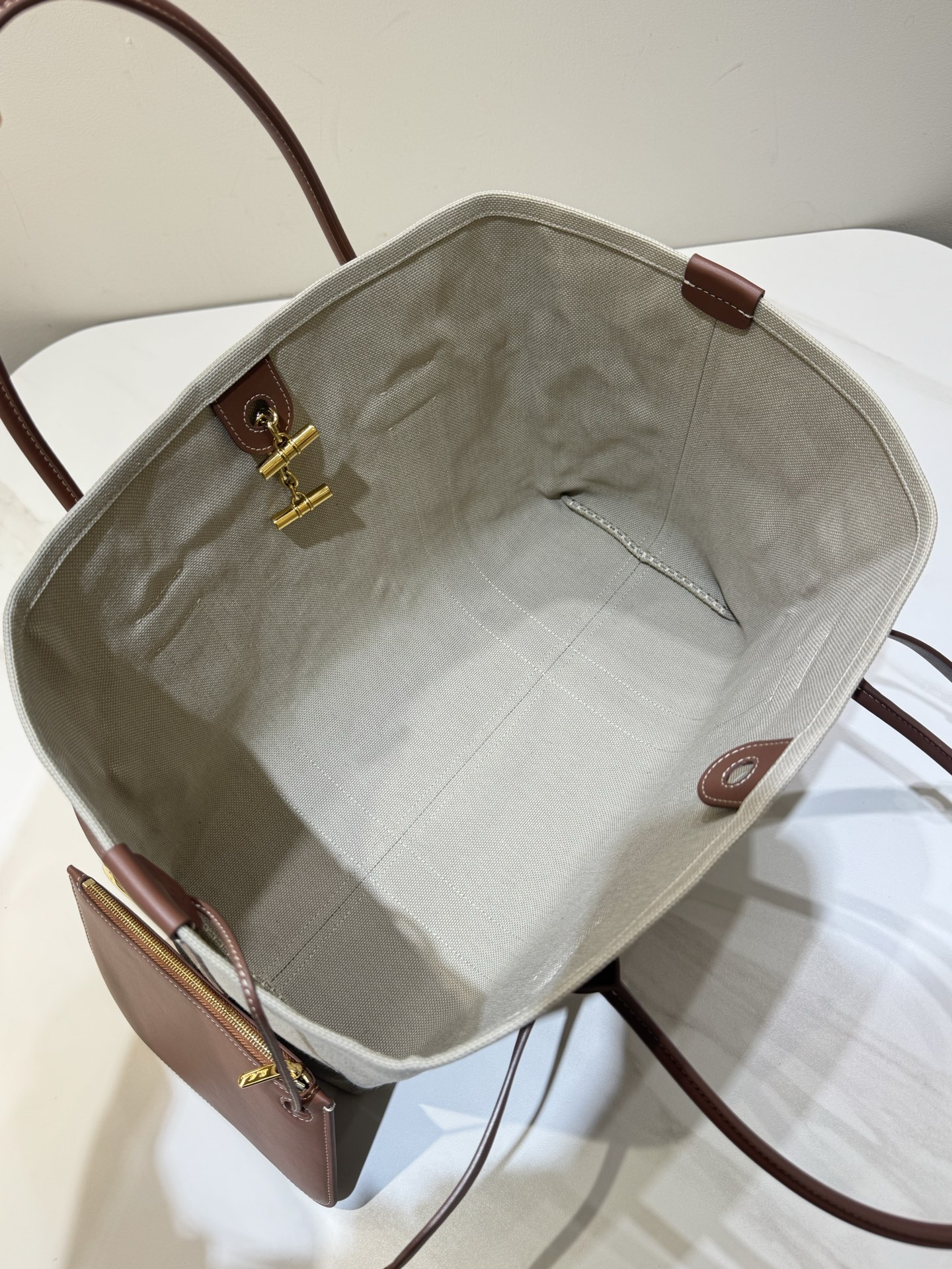 L0r0 P1ana Ghiera Shopper Bag-40*26*18CM