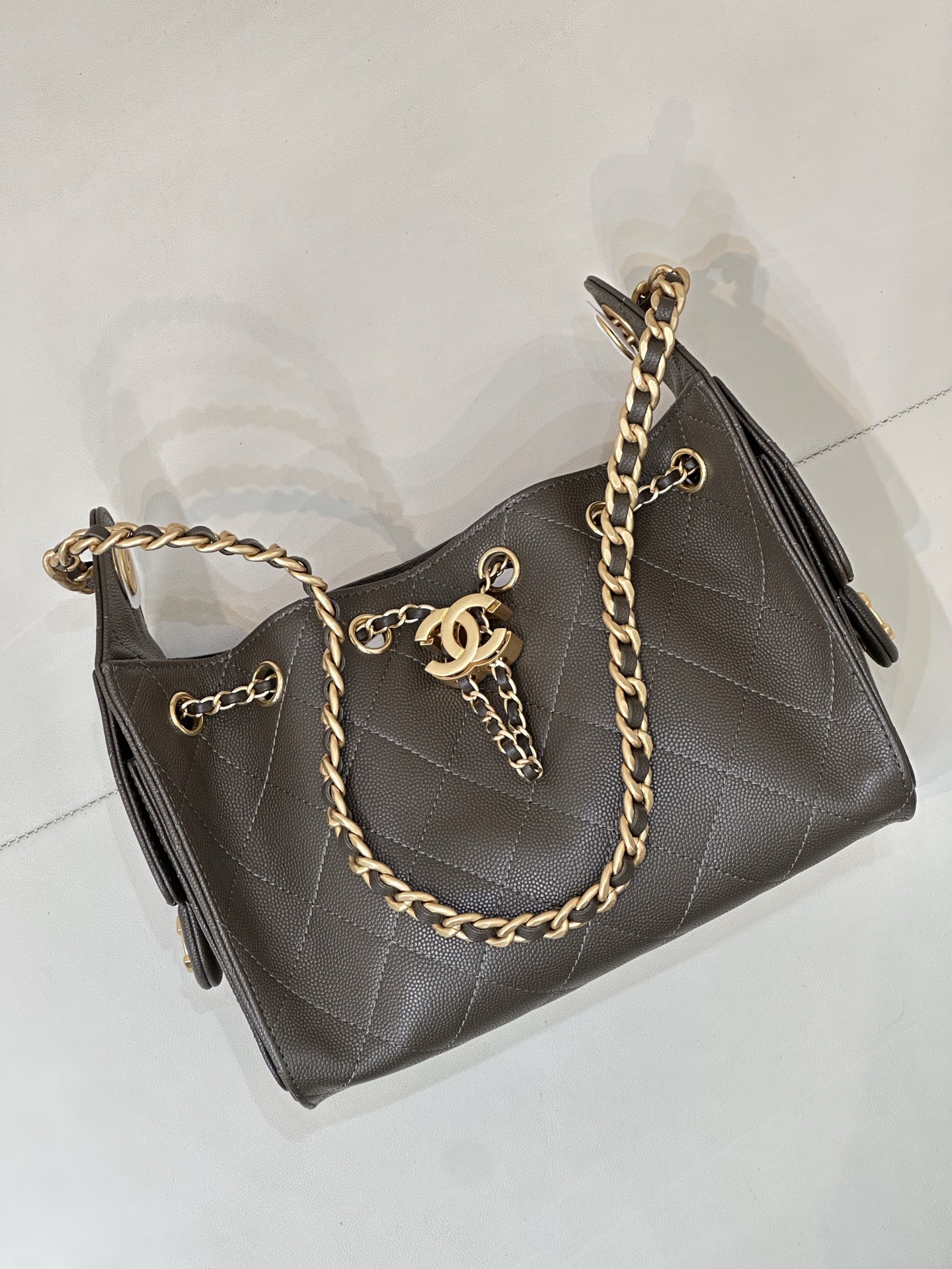 Cha*nel 25 Mini Handbag-20x22x12.5CM
