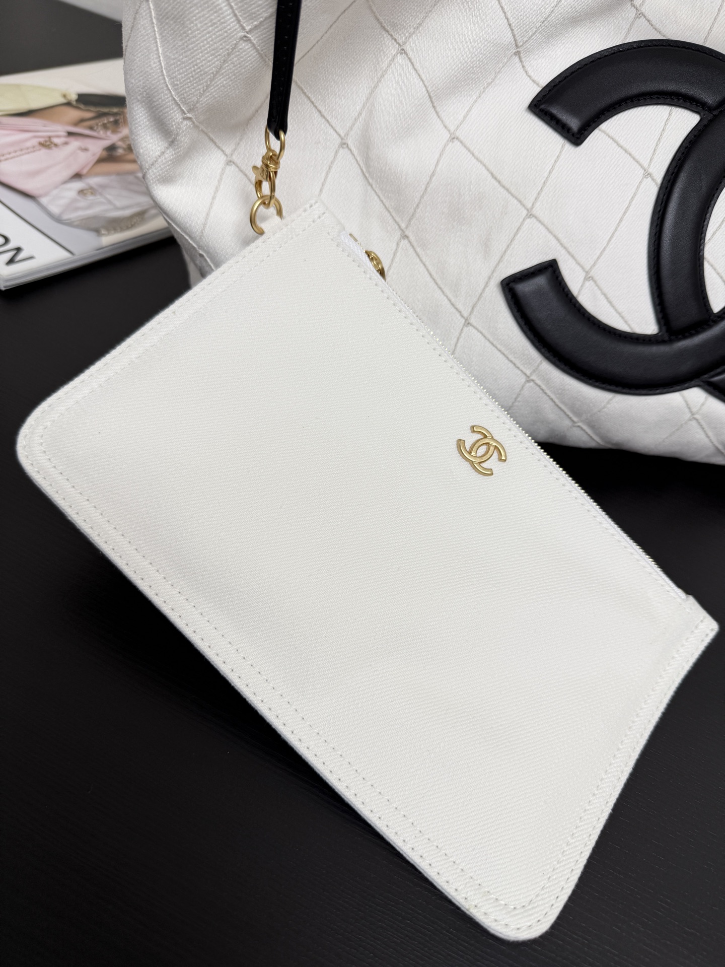 Ch@nel Coco Beach Bag-20×43×17CM