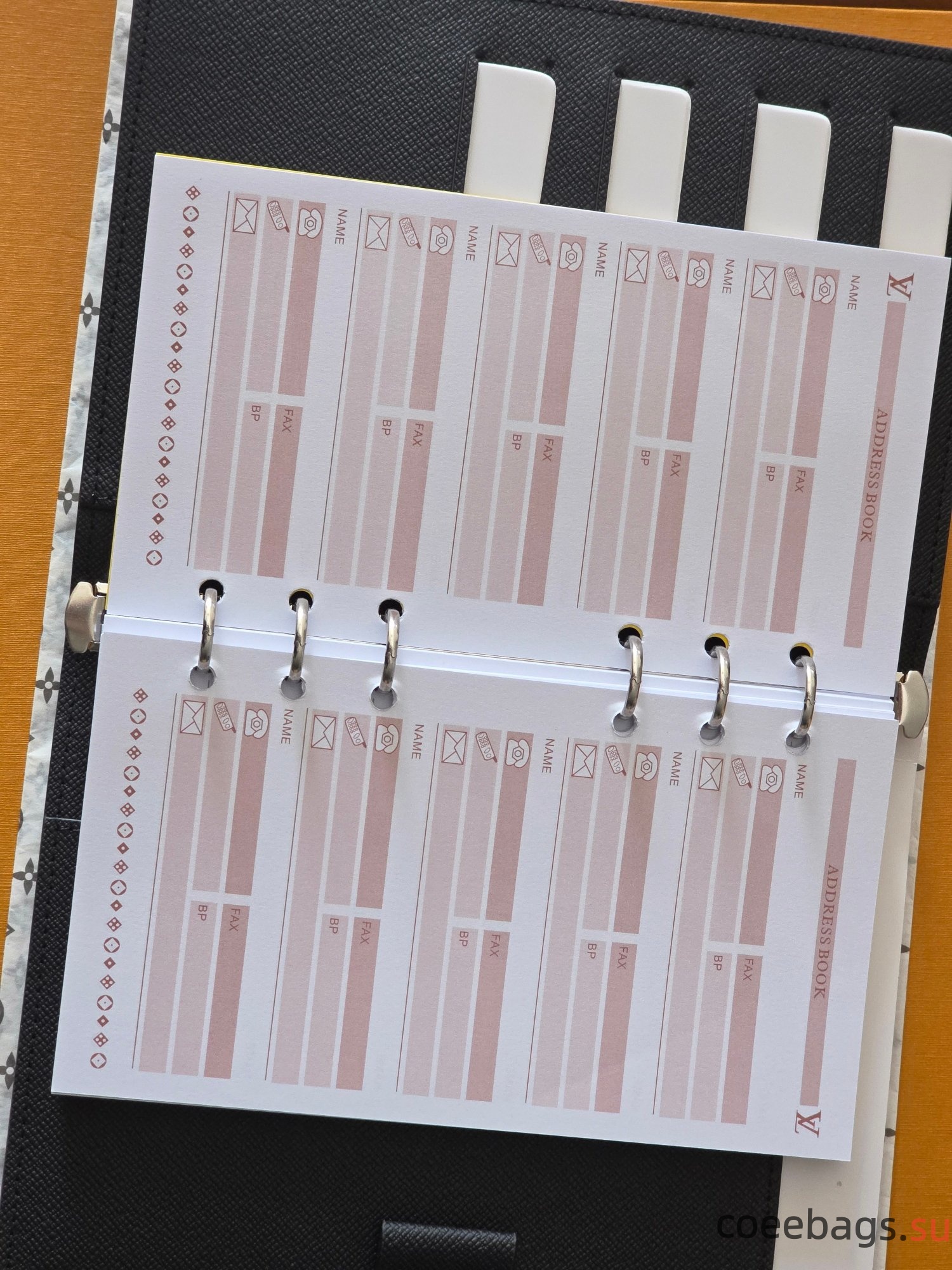 L0vis Vvtt0n Medium Ring Agenda Cover-14*18CM