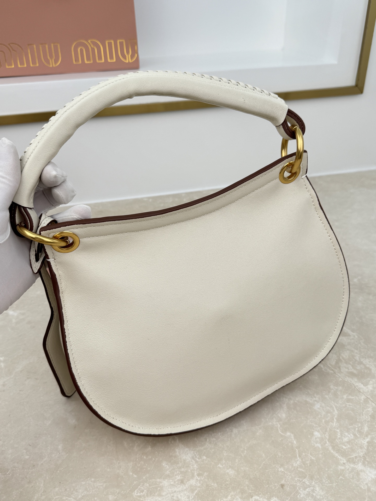 M1um1u Rendez-vous Bag 5BC221-26*19*8CM