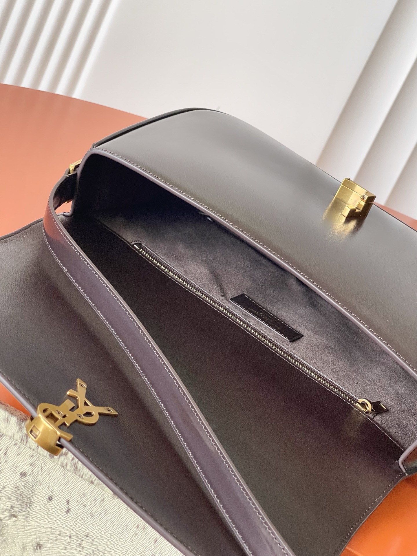 YS L Solferino LeatherBag-29x18x9CM