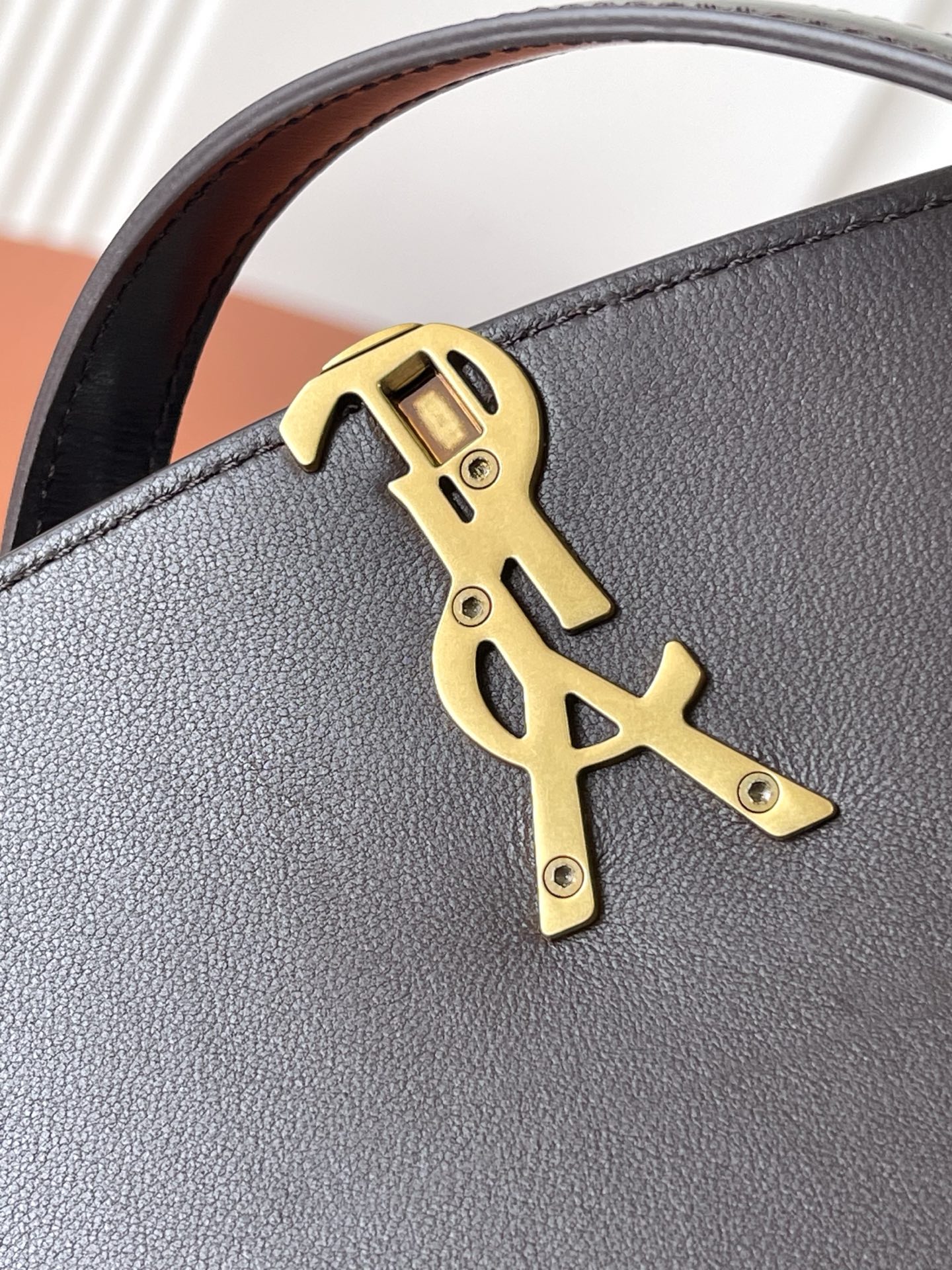 YS L Solferino LeatherBag-18x13x6.5CM