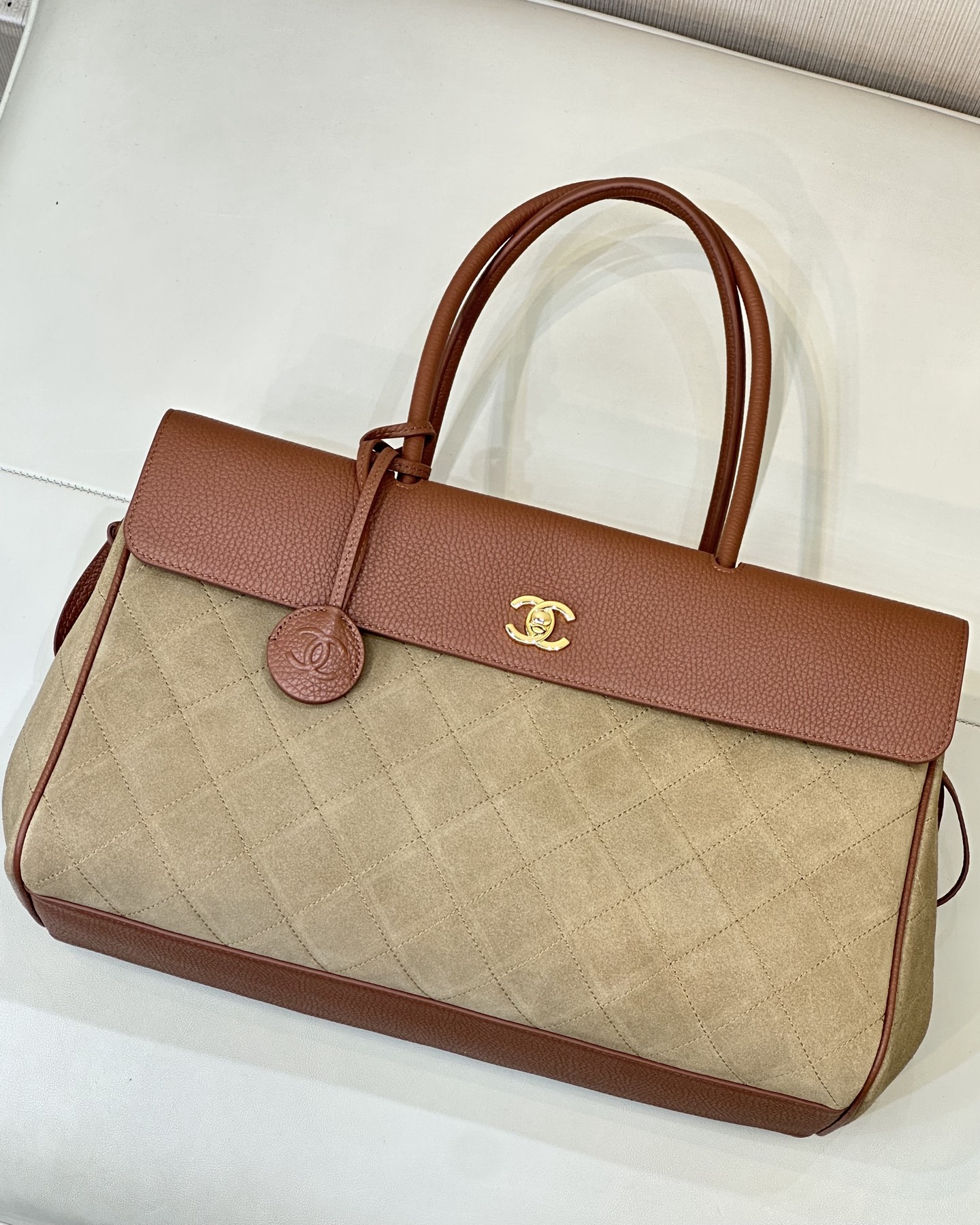 Ch@nel Medium Shopping Bag-38x 22 x 16CM