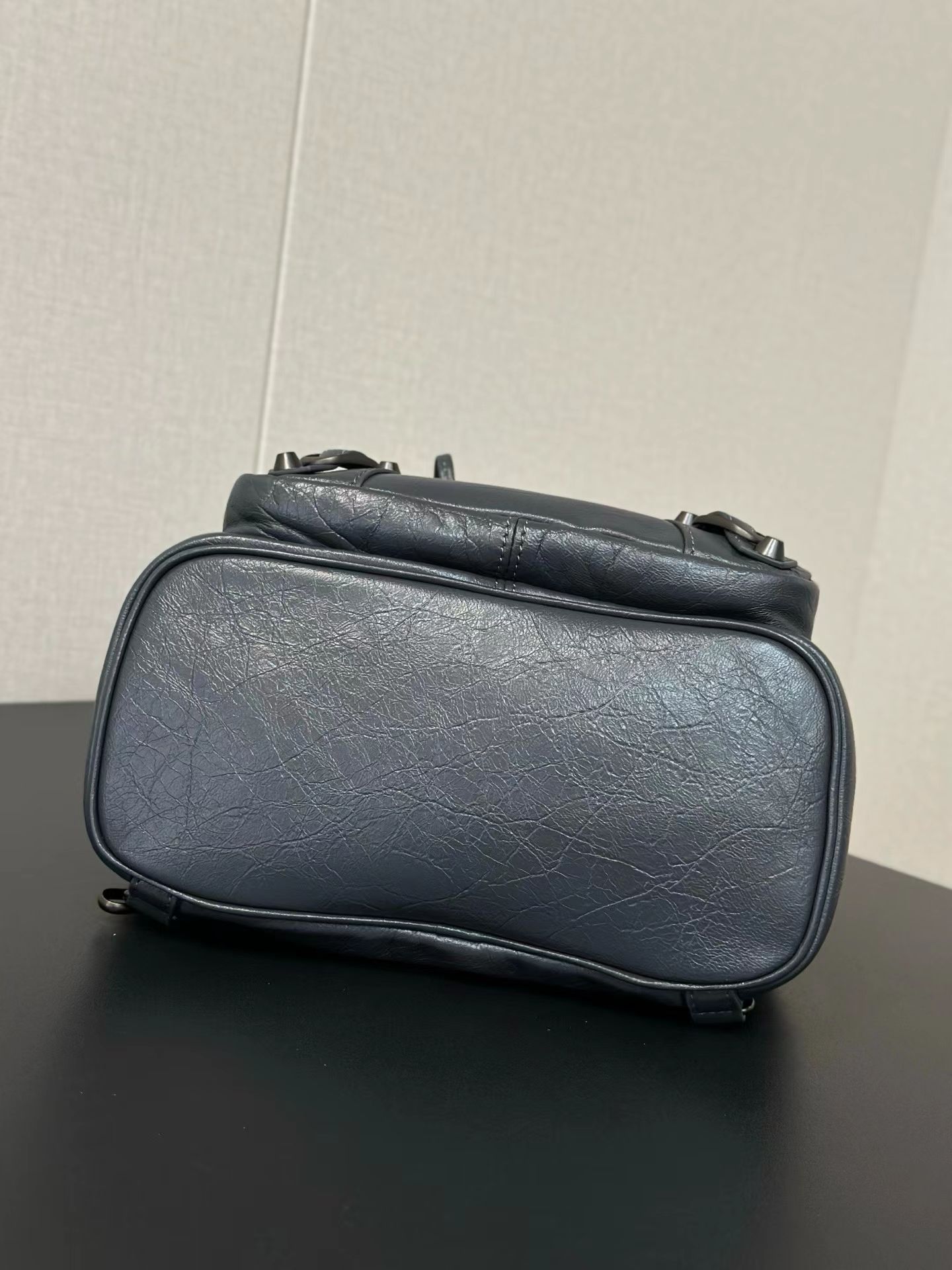 Balen*ciaga Le City Backpack Mini - Black-23.5*11*25CM