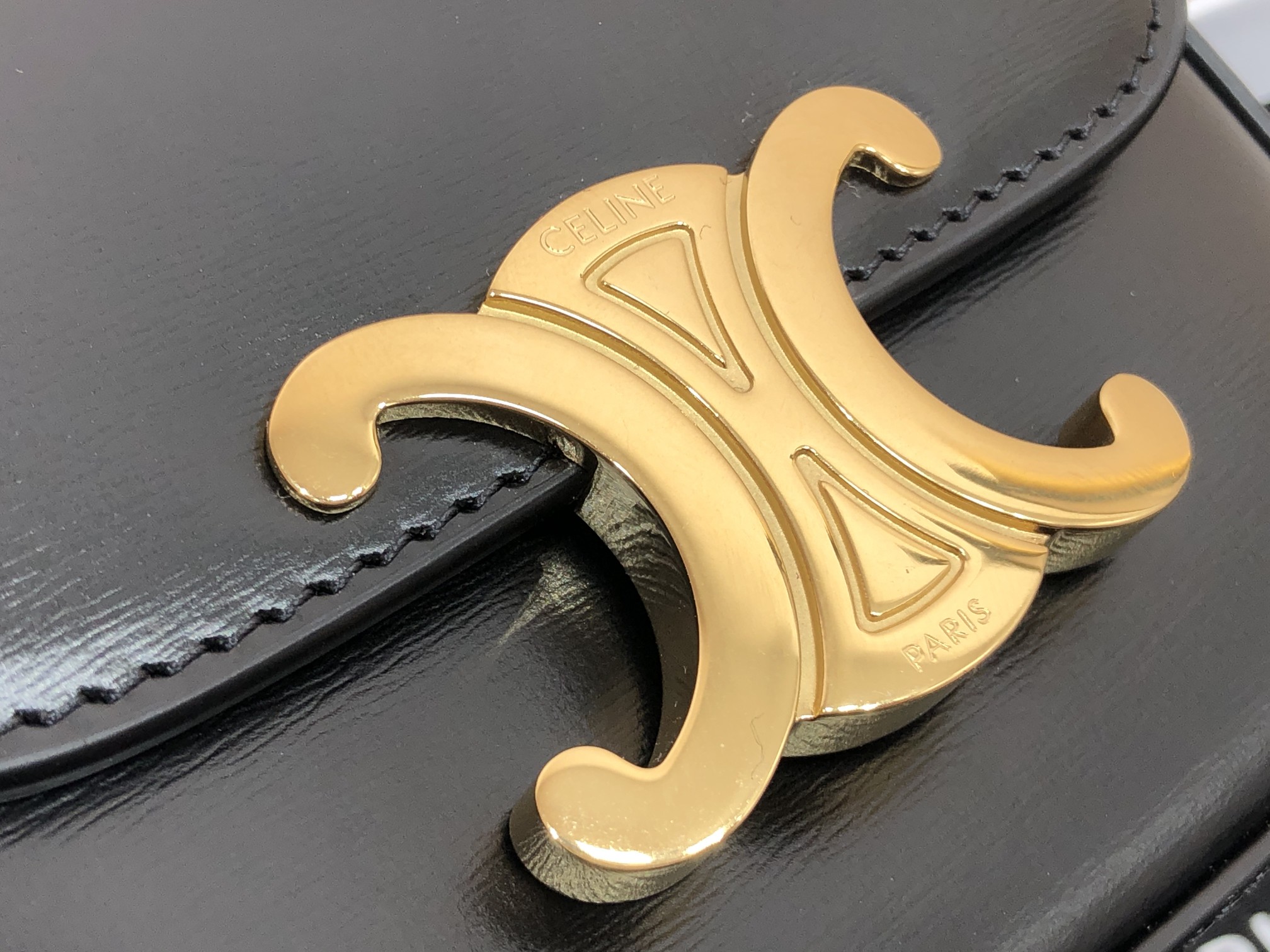 Ce**e triomphe shoulder bag-11*8*4cm