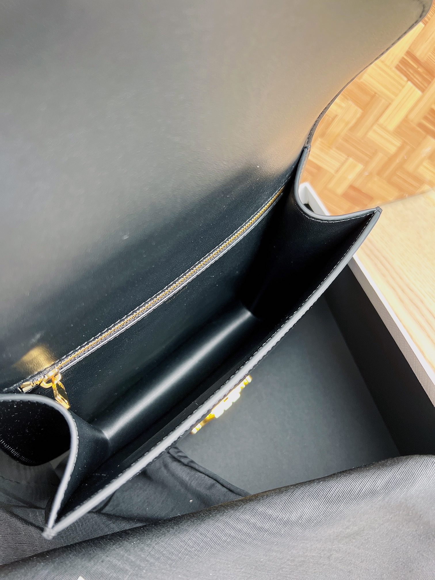 Ce**e triomphe chain square bag-24.5*17*4cm