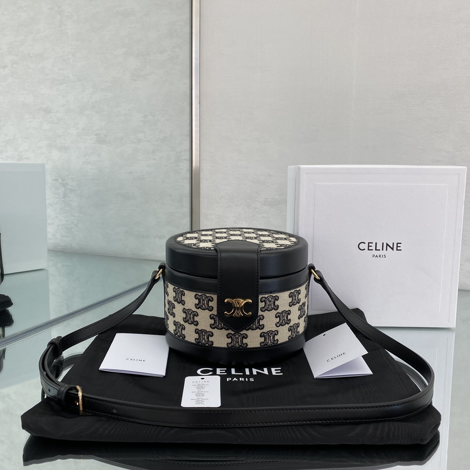 Celin Tambour Bag-17x12x1CM