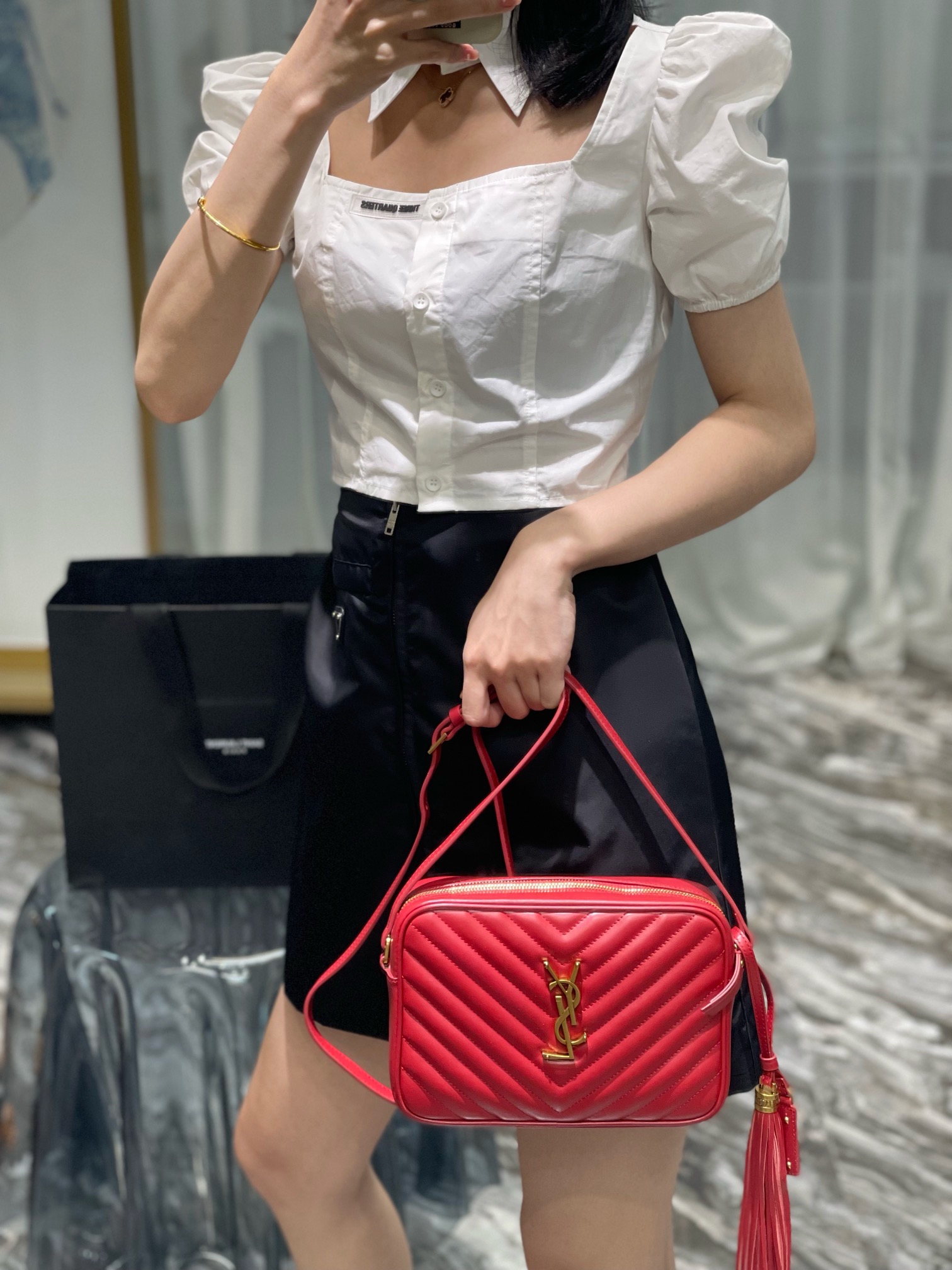 Y*L lou camera bag-‎23*16*6cm